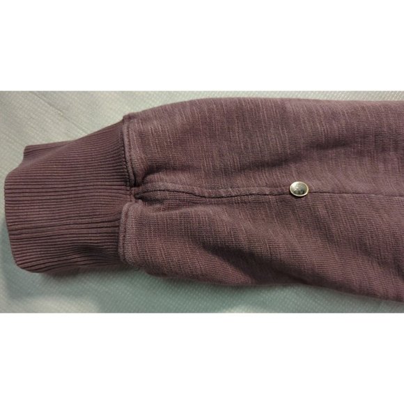 Fleece Lined Zip Up Sweatshirt Jacket W/Pockets Pre-owned Mbarb Size L Banded - Picture 13 of 15